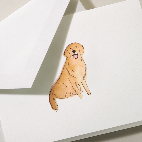 Golden Retriever Boxed Stationery