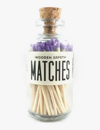 Lavender Vintage Apothecary Matches