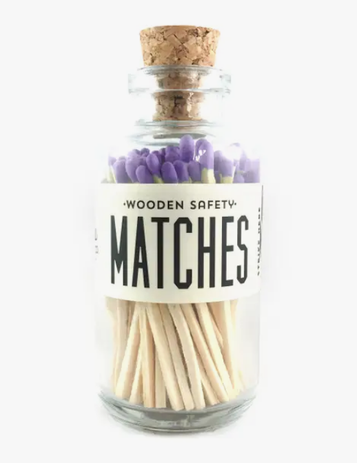 Lavender Vintage Apothecary Matches