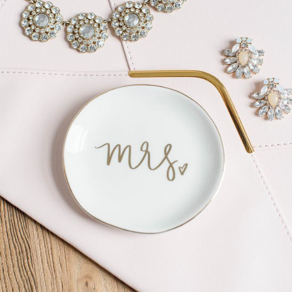 Mrs. Jewelry Dish - All She Wrote