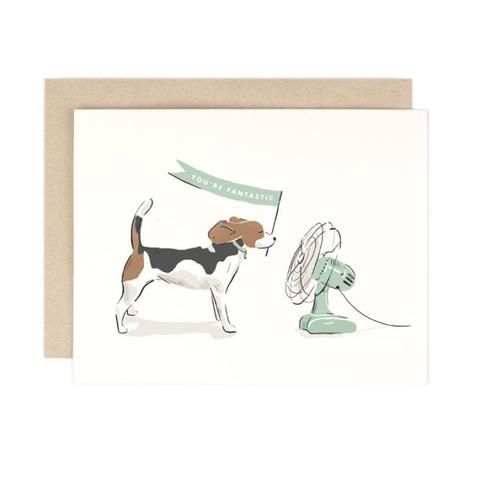 You're Fantastic Card - All She Wrote