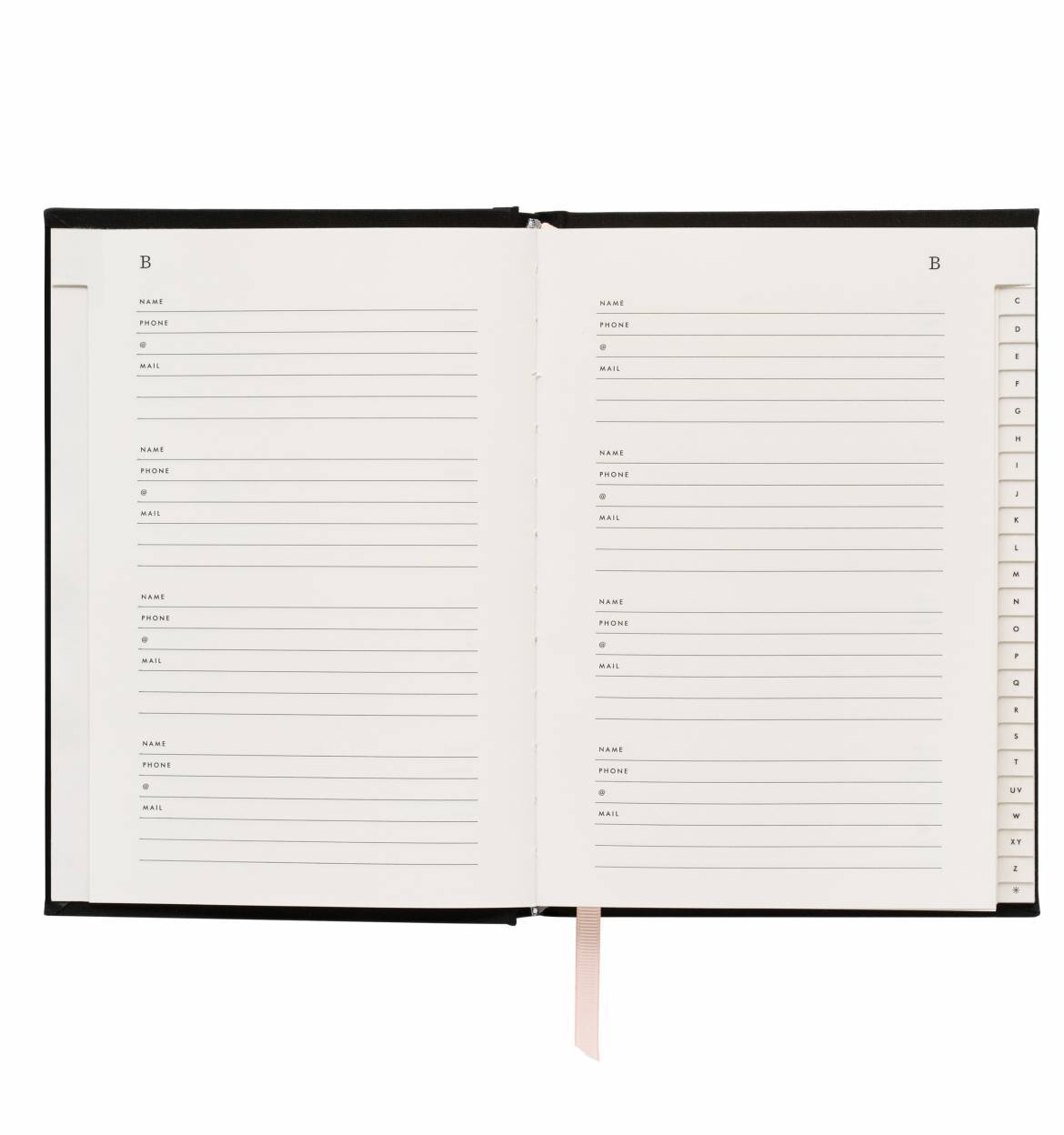 Raven Address Book - All She Wrote