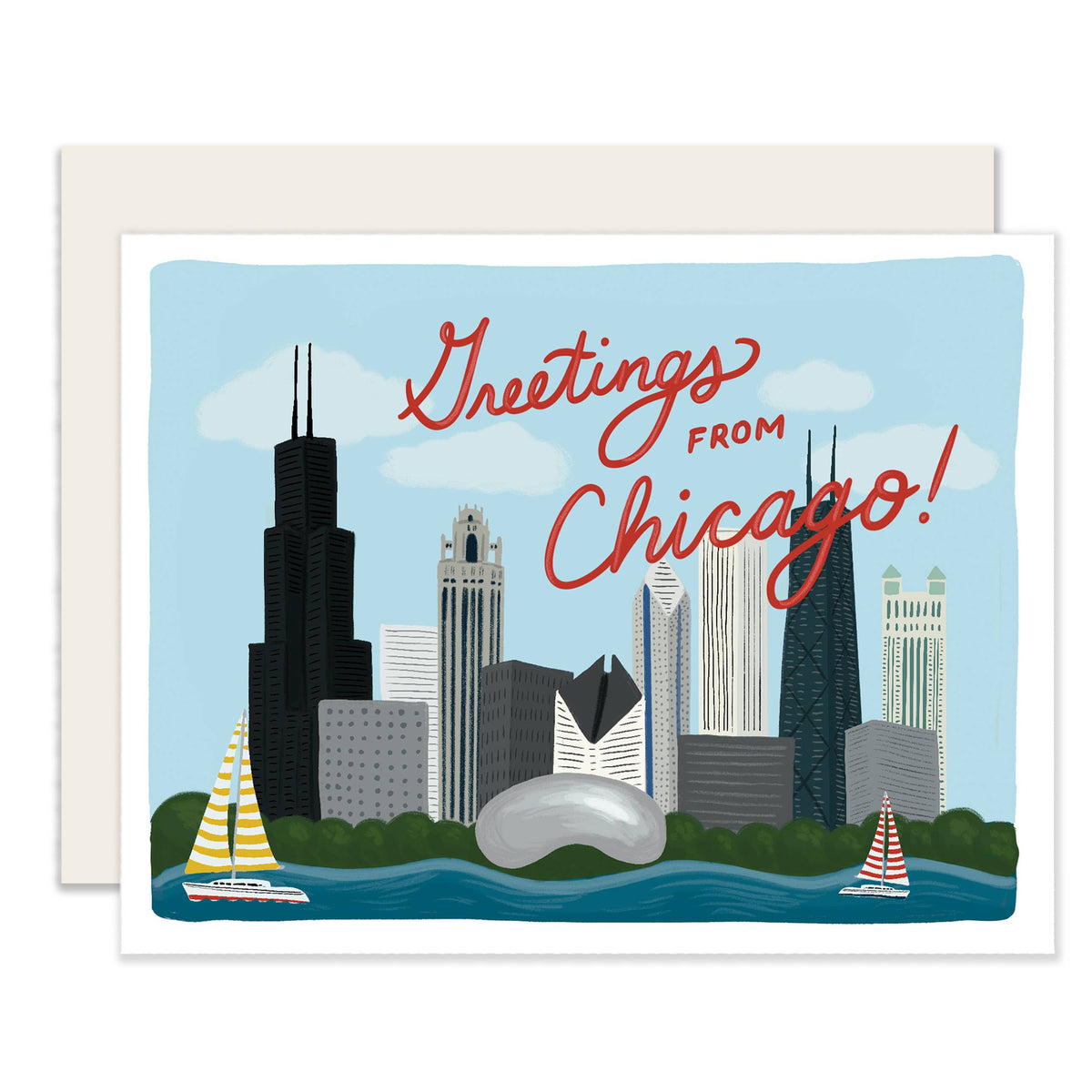 Chicago Greetings Card