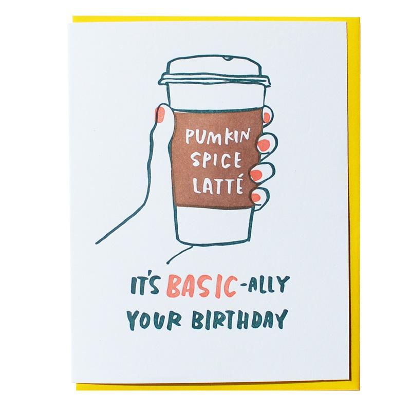 Basic-ally Your Birthday Card