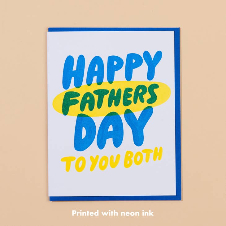 To You Both Father's Day Card