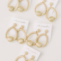 Metallic Lido Hoops