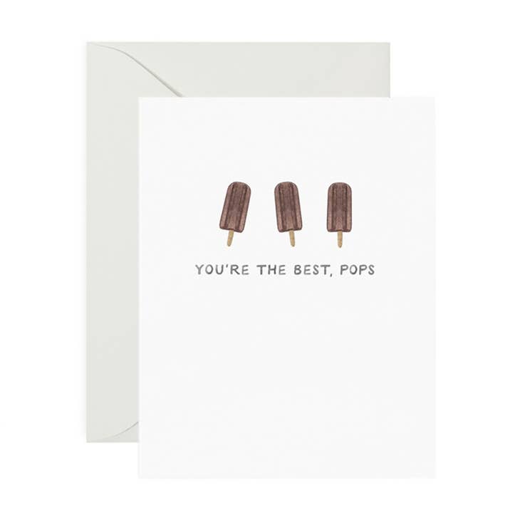 Best Pops Father's Day Card