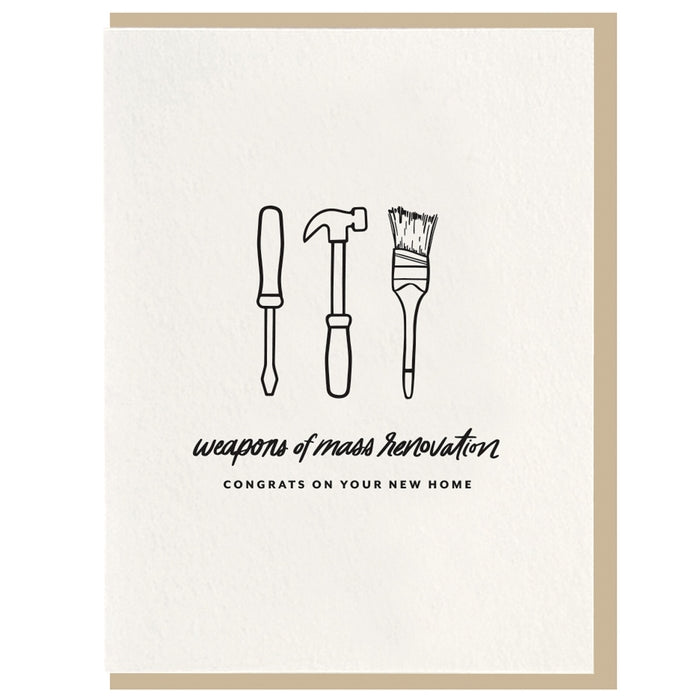 Mass Renovation Card