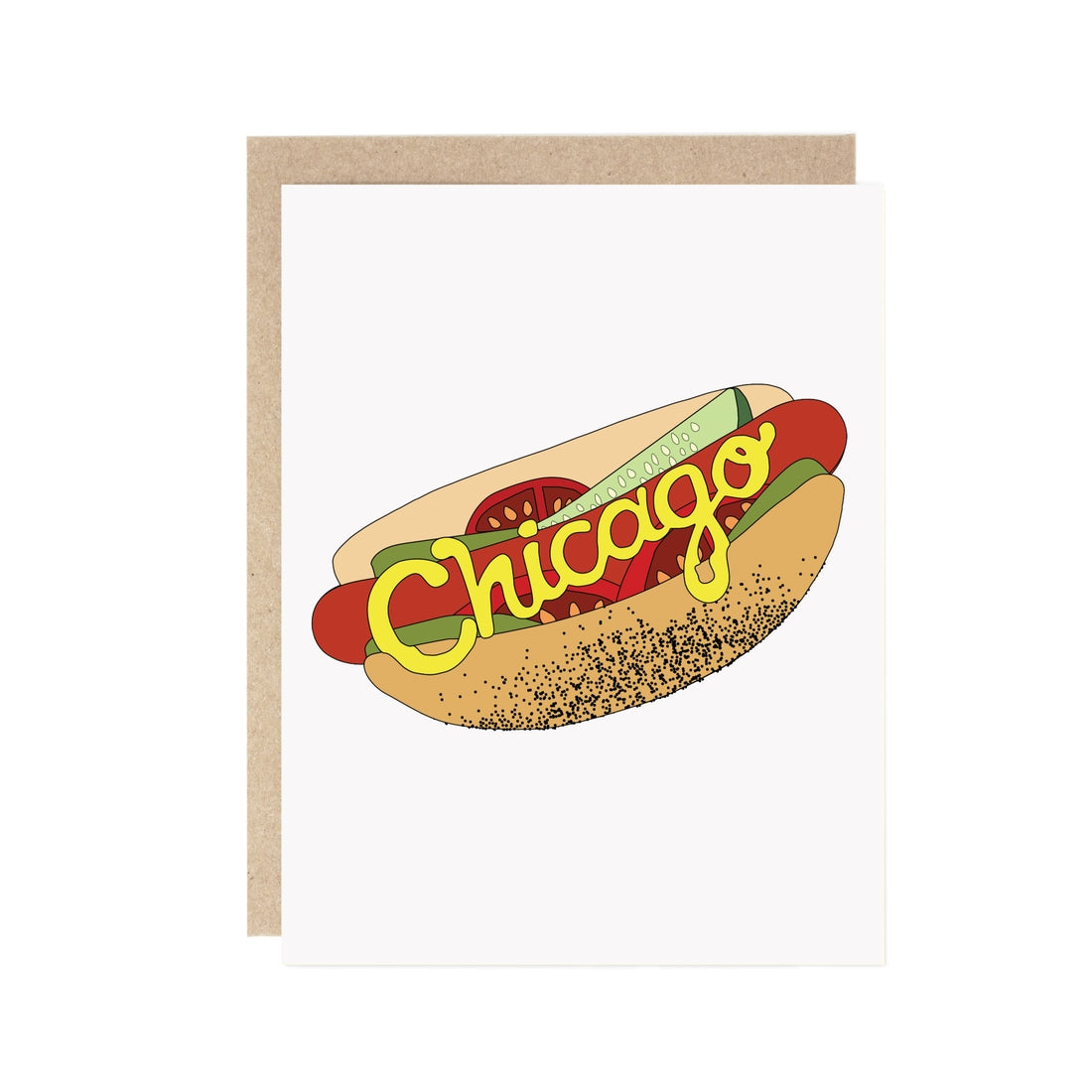Chicago Dog Card