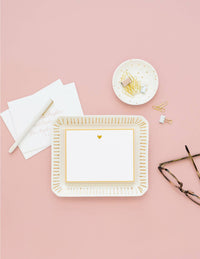 Ticking Stripe Trinket Tray