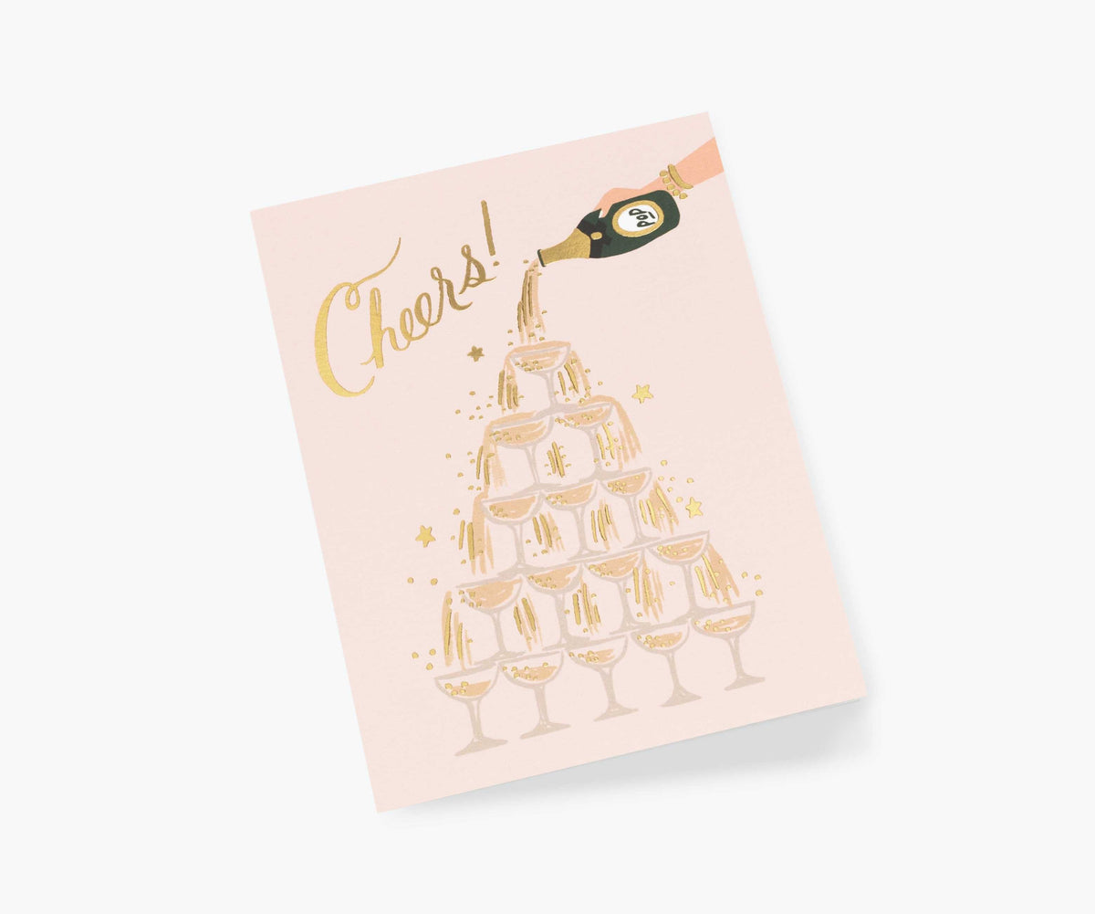 Champagne Cheers Card