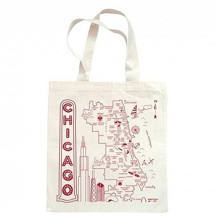 Chicago Grocery Tote - All She Wrote