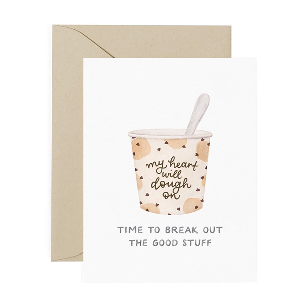 Ice Cream Breakup Card