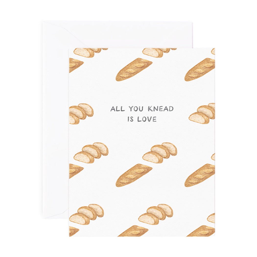 All You Knead Is Love Card