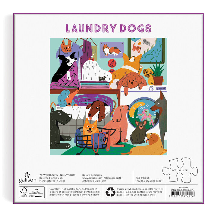 Laundry Dogs Puzzle