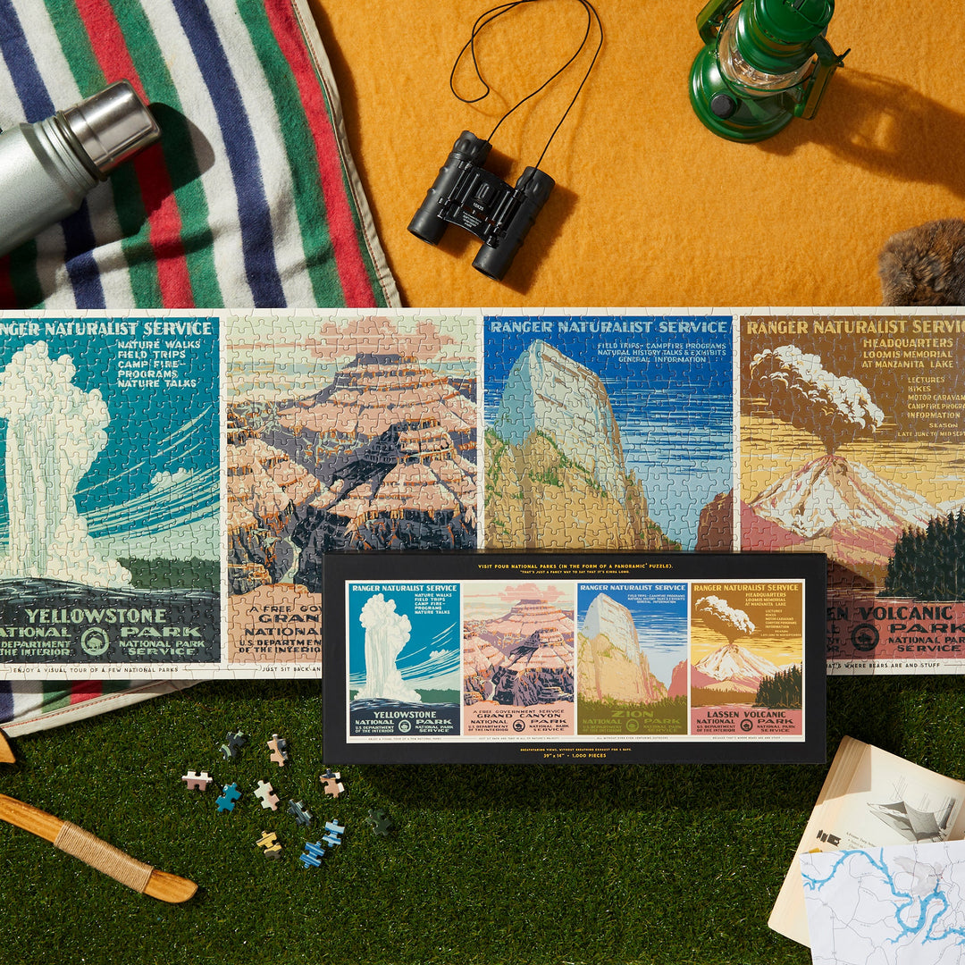 National Parks Panoramic Puzzle