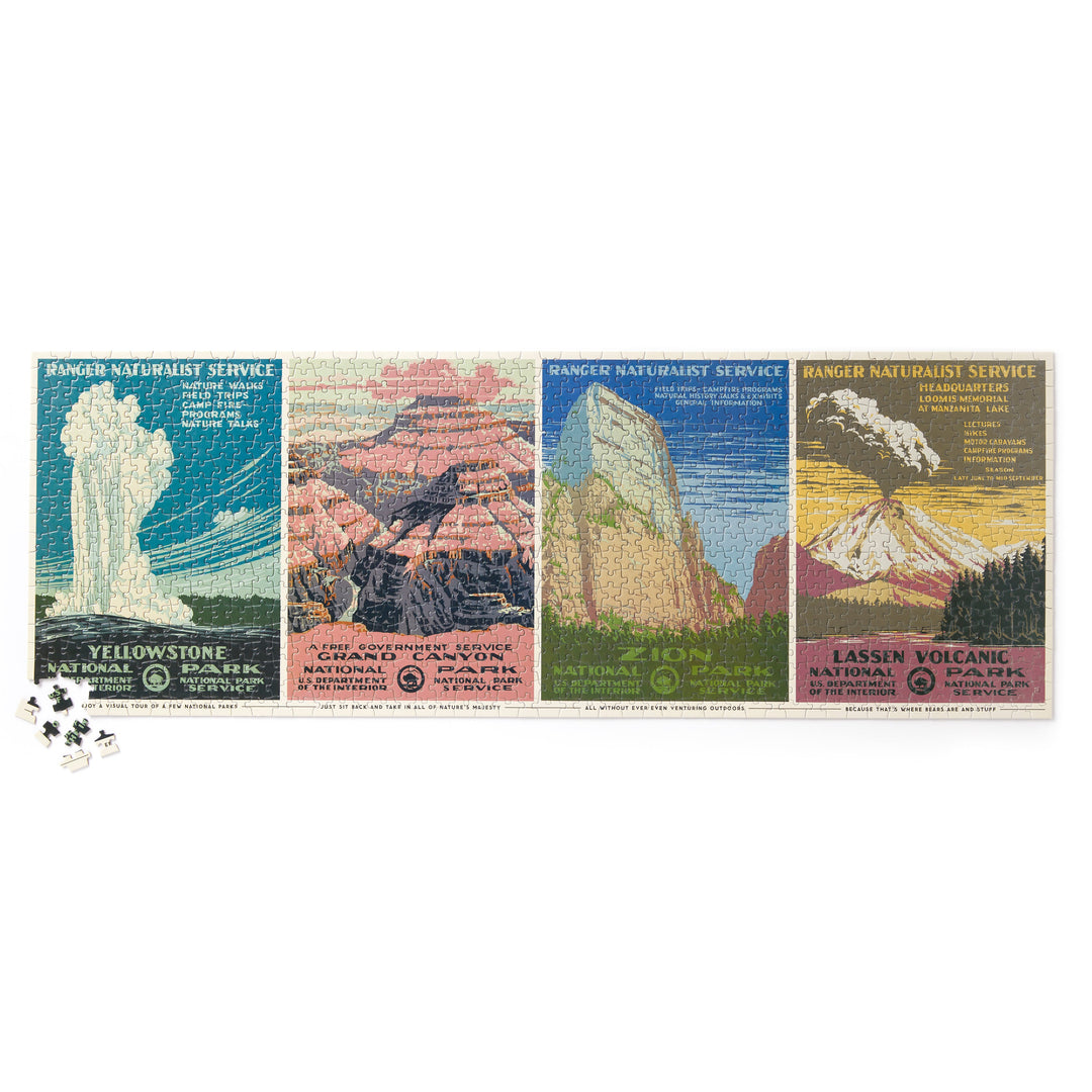 National Parks Panoramic Puzzle