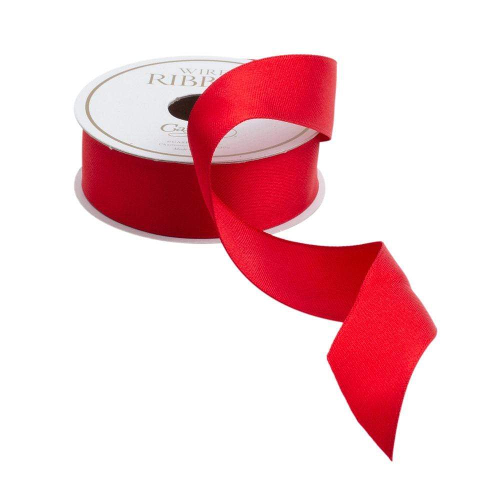 Narrow Red Satin Ribbon – All She Wrote