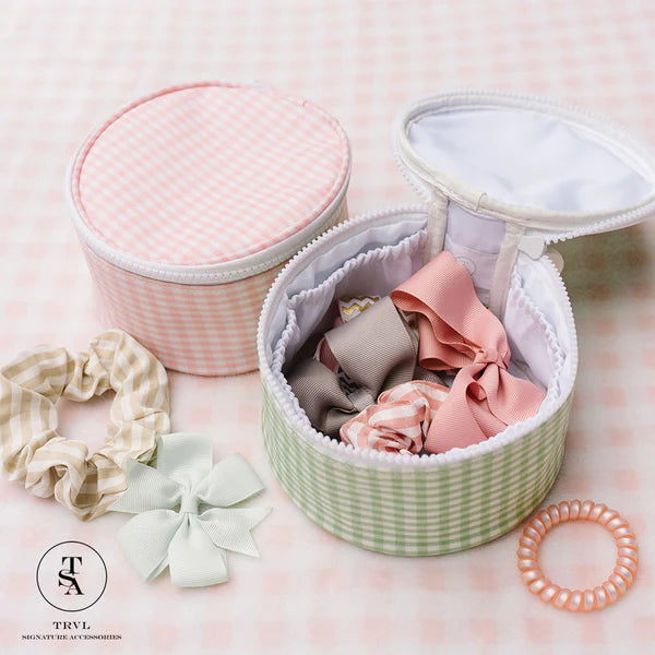 Gingham Taffy Jewelry Case