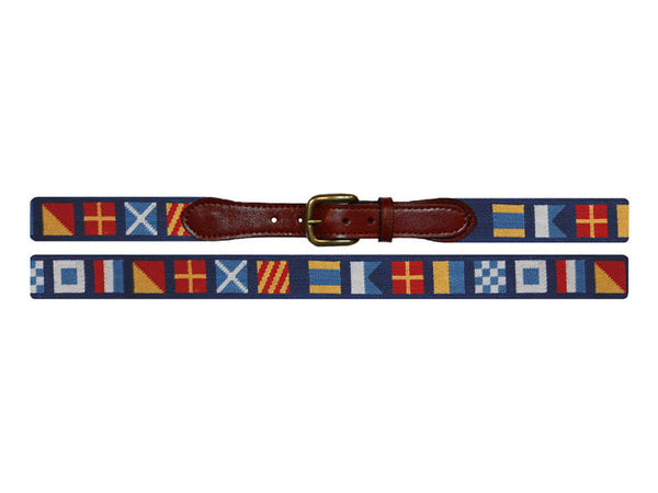 Dark n' Stormy Needlepoint Belt - All She Wrote