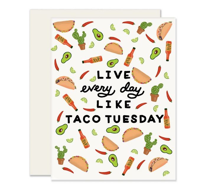 Taco Tuesday Card