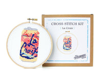 La Croix Cross Stitch Kit - All She Wrote