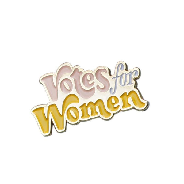 Votes for Women Enamel Pin - All She Wrote