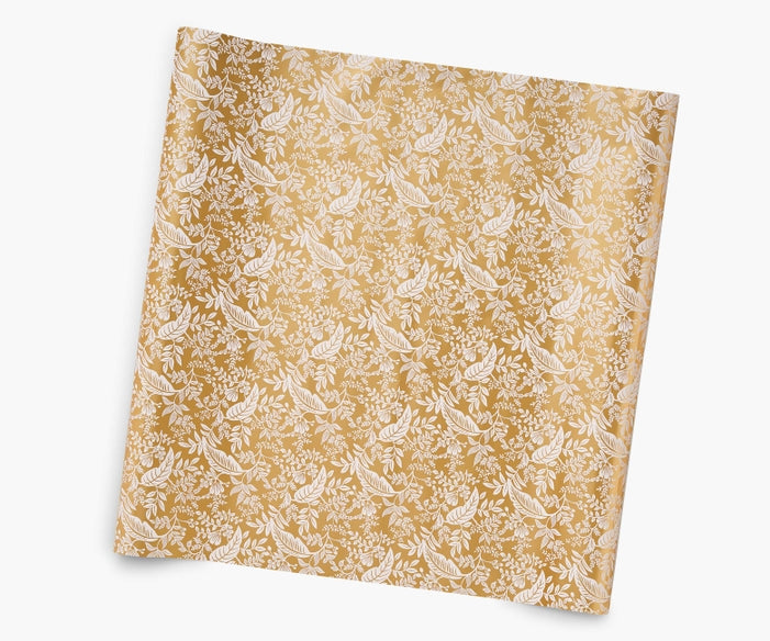 Canopy Gold Wrapping Paper