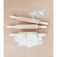 Carved Wood Rolling Pin